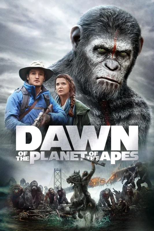 فيلم Dawn of the Planet of the Apes ( 2014 ) مترجم