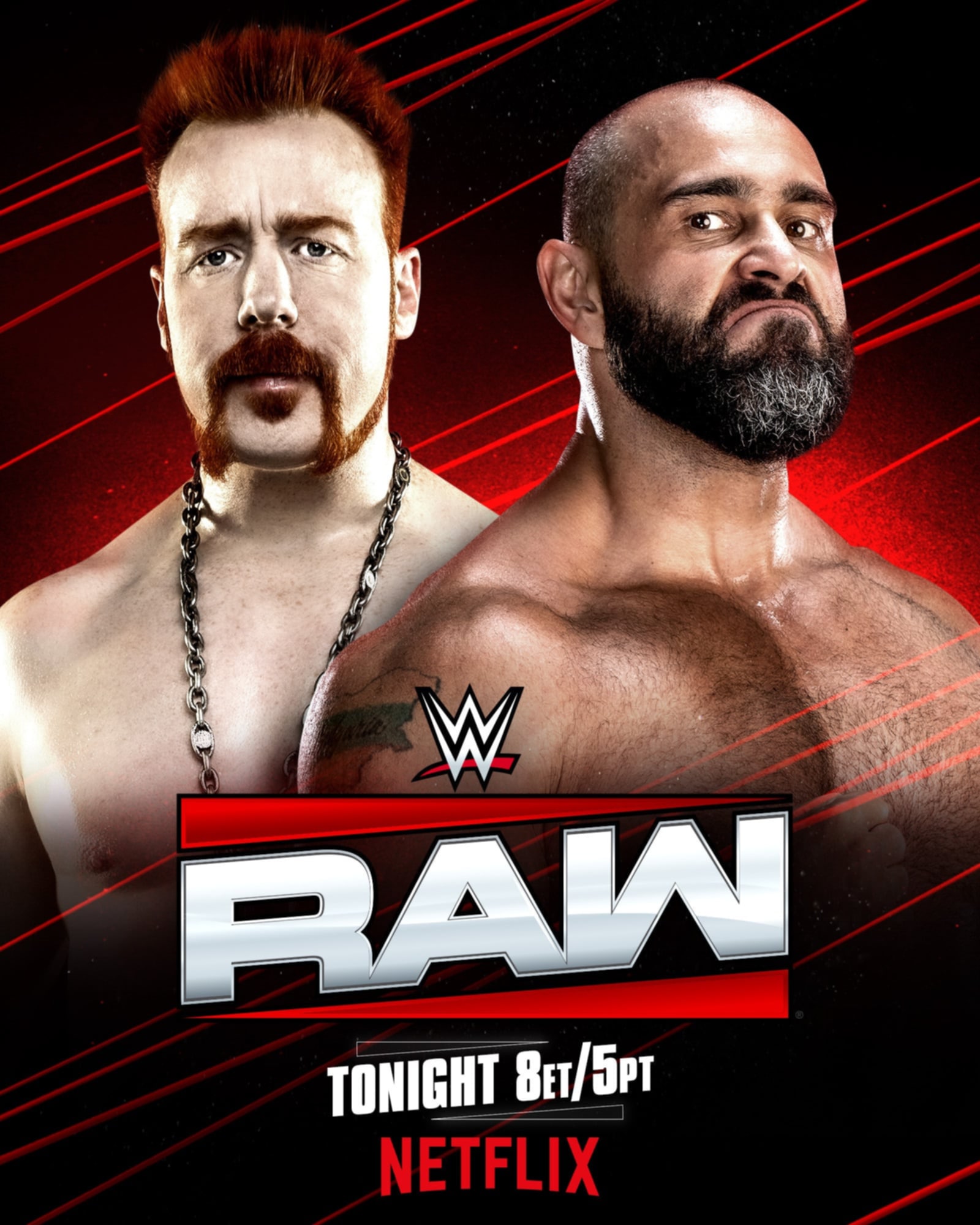 عرض WWE RAW 04.08. ( 2025 ) مترجم