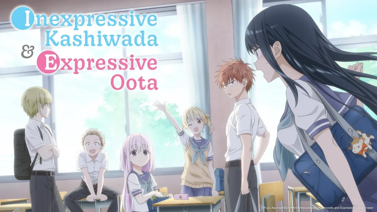 مسلسل انمي Kao ni Denai Kashiwada-san to Kao ni Deru Oota-kun الموسم الاول الحلقة 5 مترجمة