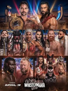 عرض رسلمينيا WWE WrestleMania 42 Night 2 ( 2026 ) مترجم