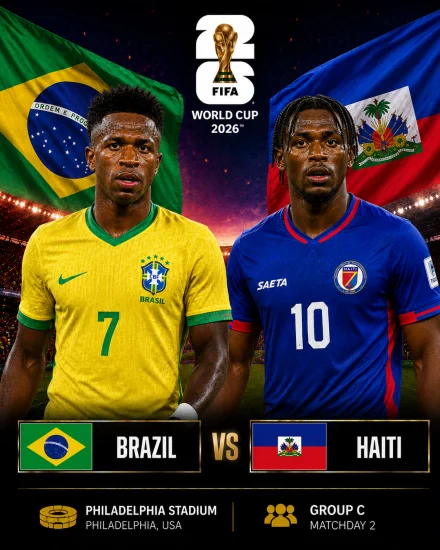 اهداف مباراة البرازيل وهايتي كاس العالم 2026