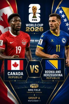 اهداف مباراة كندا والبوسنة والهرسك كاس العالم 2026