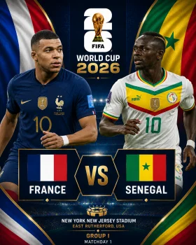اهداف مباراة فرنسا والسنغال كاس العالم 2026