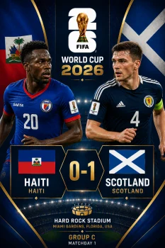 اهداف مباراة اسكتلندا وهايتي كاس العالم 2026