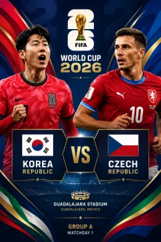 اهداف مباراة كوريا الجنوبية والتشيك كاس العالم 2026