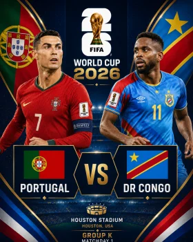 برنامج اهداف مباراة البرتغال والكونغو الديمقراطية كاس العالم 2026
